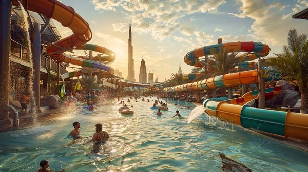 Plongez dans l'aventure au parc aquatique Dubai